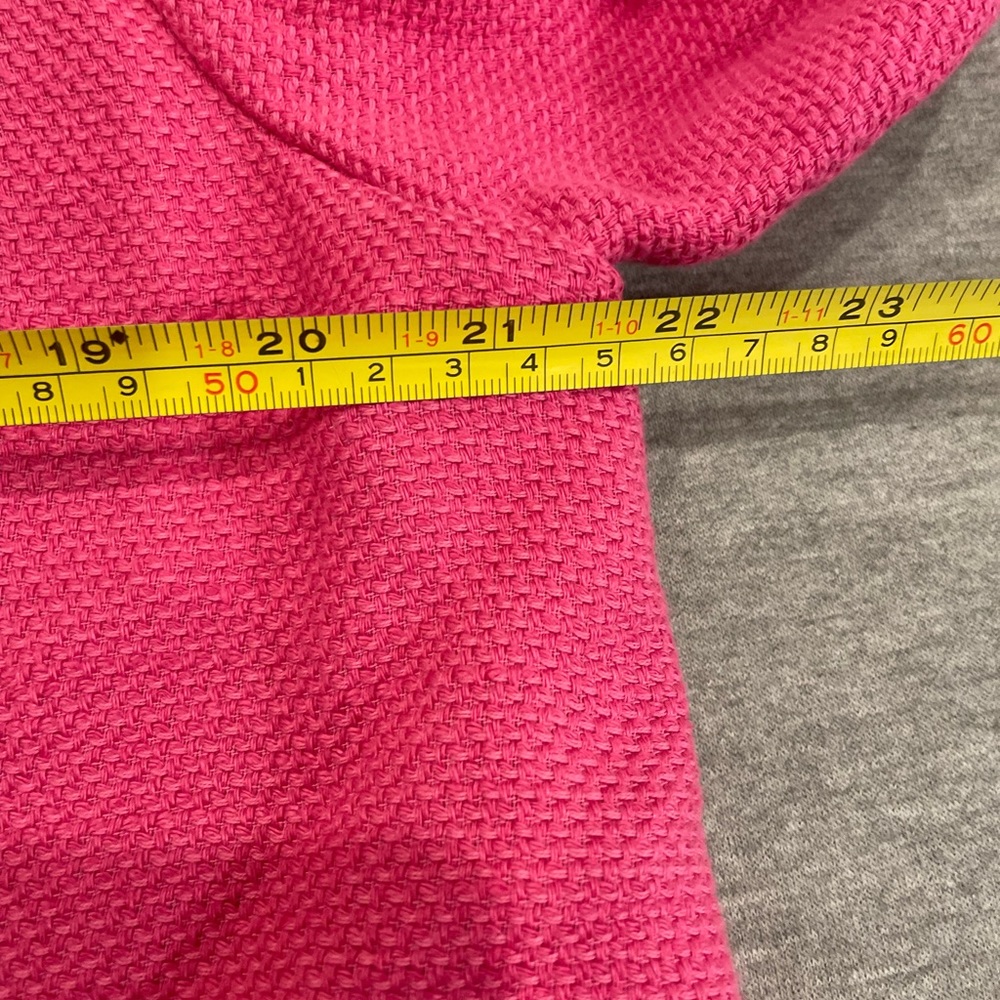 Hot pink Eileen Fisher linen blend blazer - Picture 9 of 14